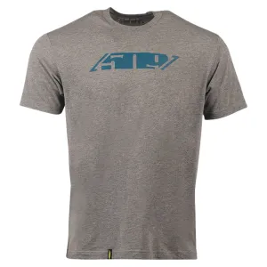 509  Mens Legacy T-Shirt Short Sleeve Regular Fit Soft Tee Heather Gray Sharkskin