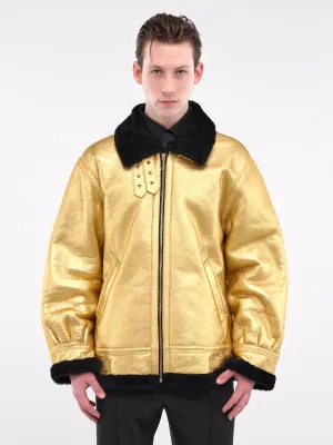 Aviator Jacket (JA39L-LE44-GOLD)