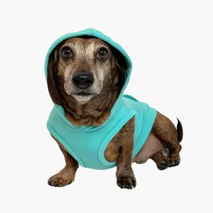 bamboo cotton hoodie - blue lagoon - few left!