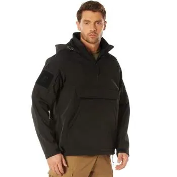 Concealed Carry Soft Shell Anorak - Black