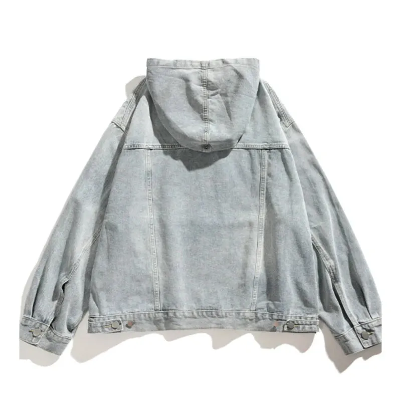 FADE AWAY DENIM HOODIE