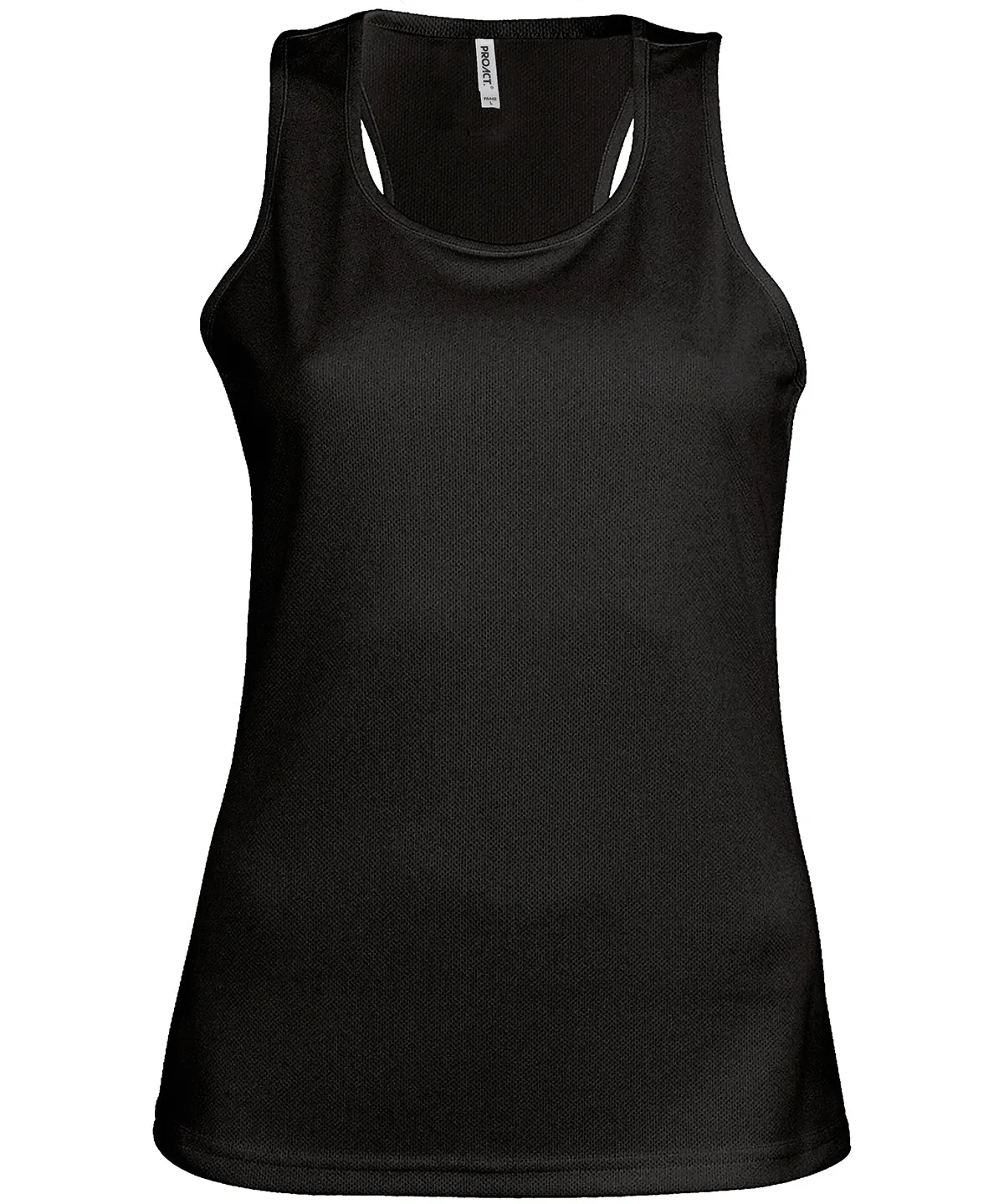 Ladies sports vest | Black