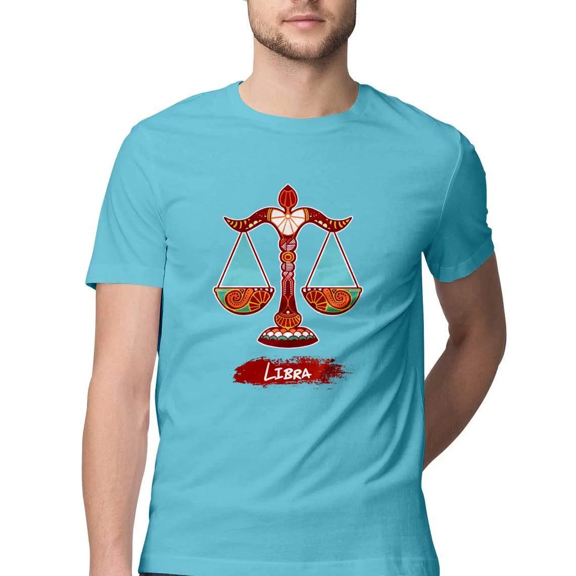 Libra round Neck T-Shirts