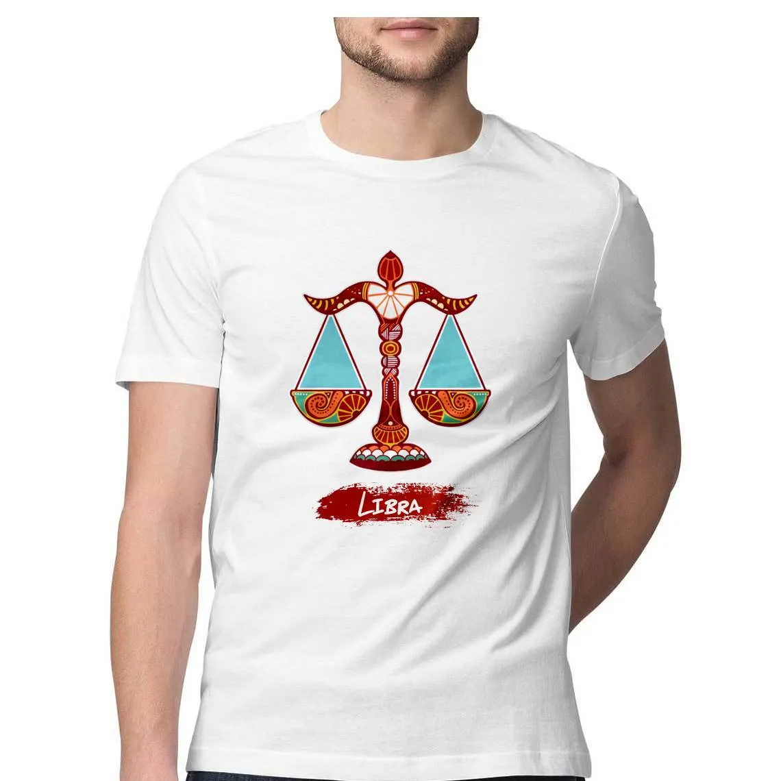 Libra round Neck T-Shirts