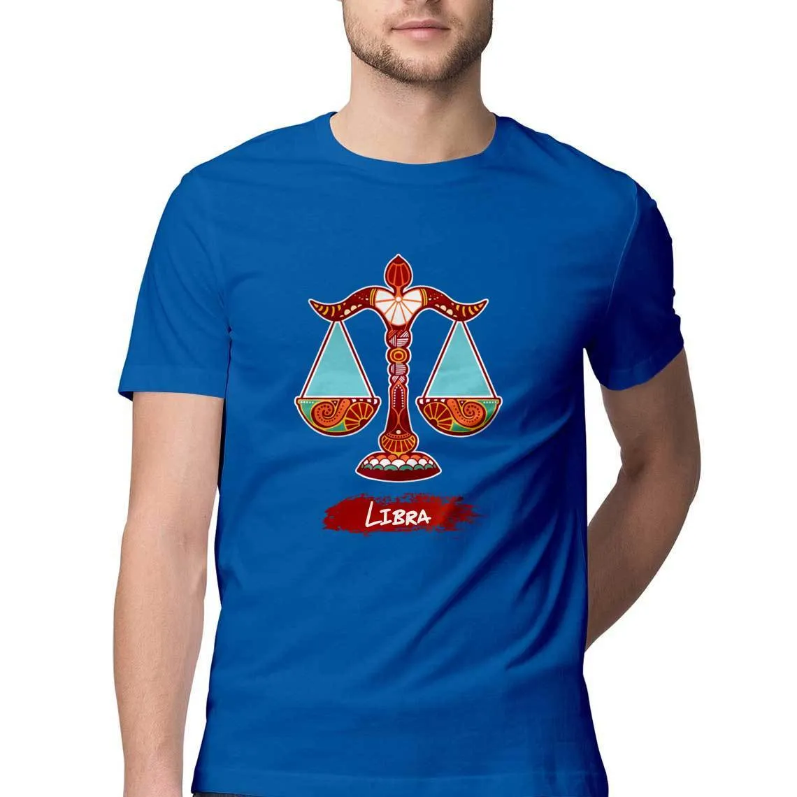 Libra round Neck T-Shirts