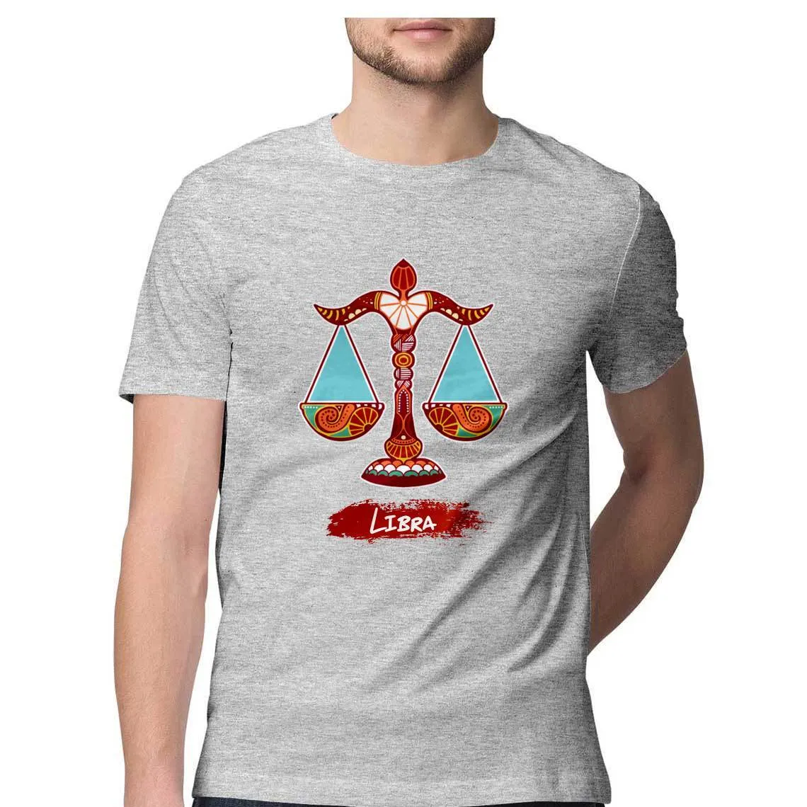 Libra round Neck T-Shirts