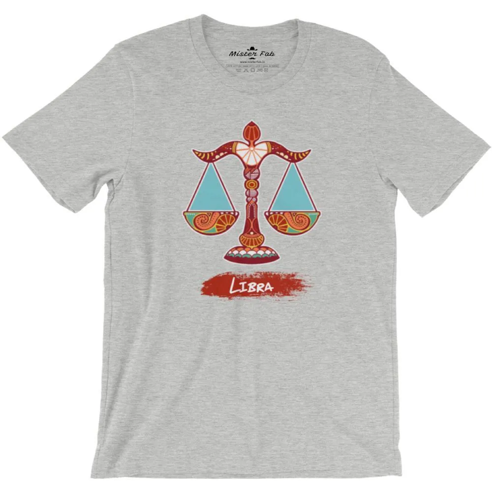 Libra round Neck T-Shirts