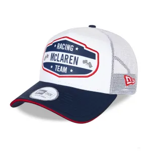 McLaren USA TRUCKER Baseball Cap, Adult, White