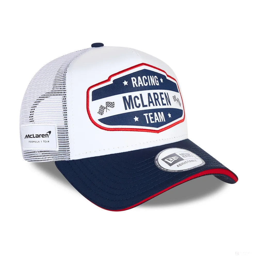 McLaren USA TRUCKER Baseball Cap, Adult, White