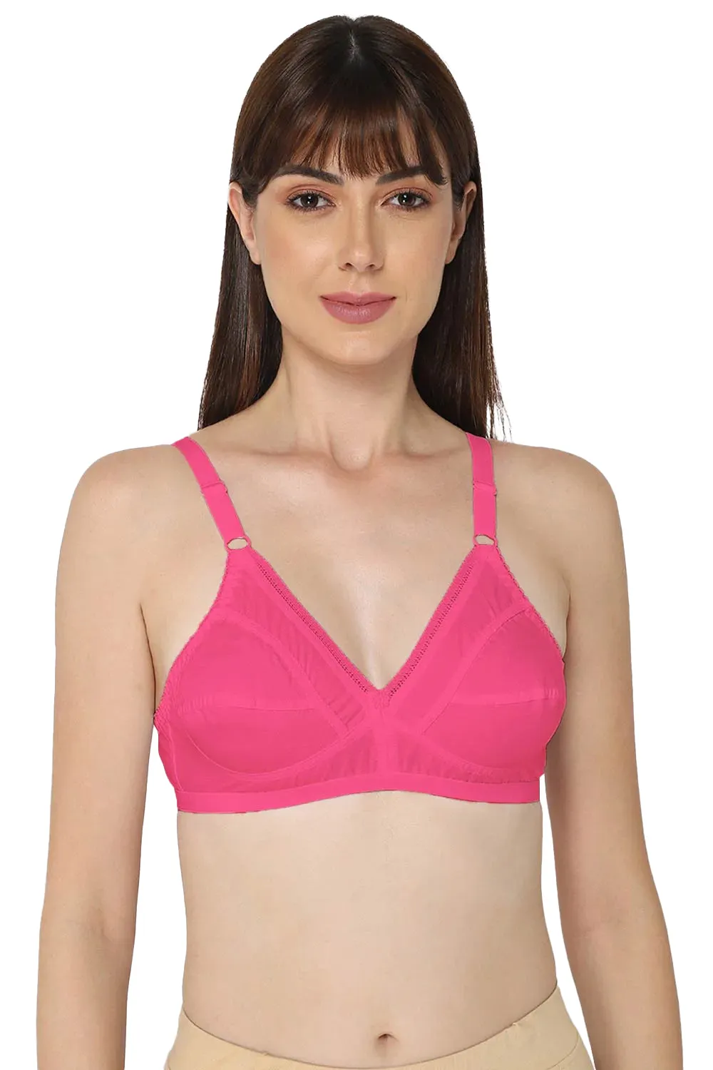 Naidu Hall Heritage Naturalle Bra Combo Pack – Soft, Supportive, and Comfortable Everyday Bras (C66)