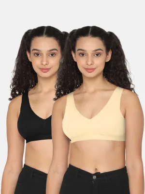 Naidu Hall Teenage Beginners Bra Combo Pack – Soft, Comfortable, and Supportive Bras for Everyday Confidence (C01)