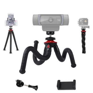 NexiGo Flexible Tripod Stand for Camera/Phone/Webcam