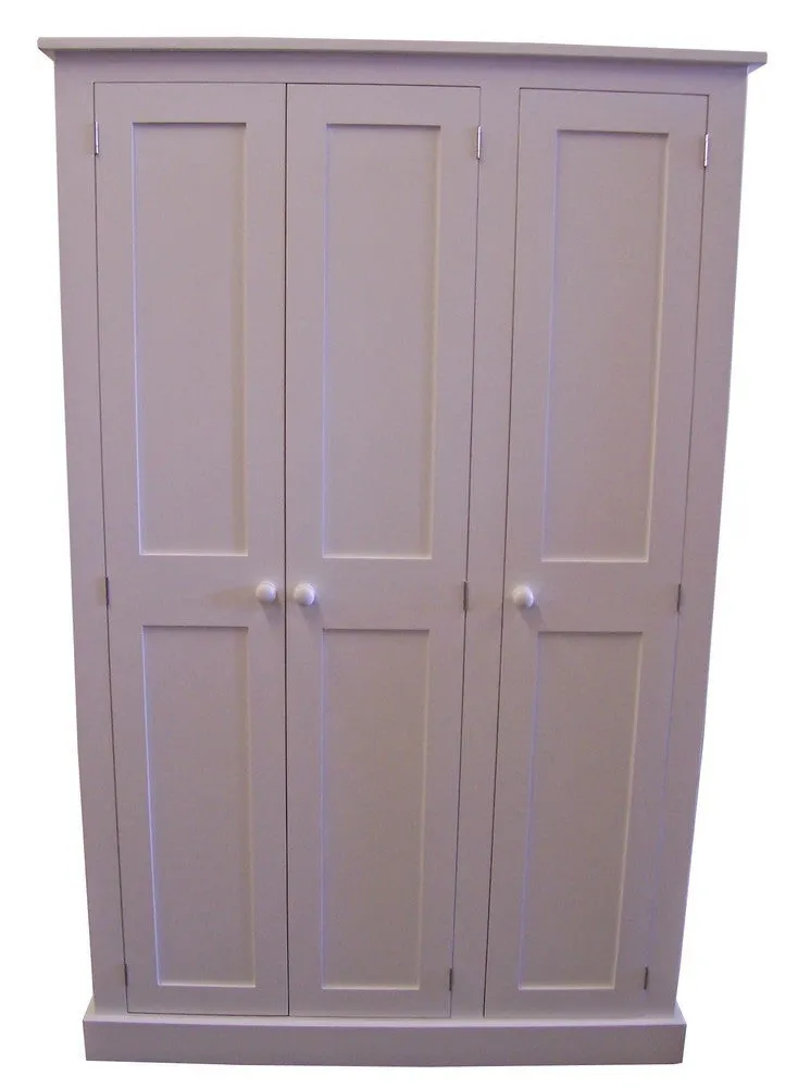 No 10. **3 Door Cloak Room Coat & Shoe Cupboard with Extra Top Box (35 cm deep) ALL COLOURS 📢 ADD TO CART to UNLOCK TODAYS DEAL