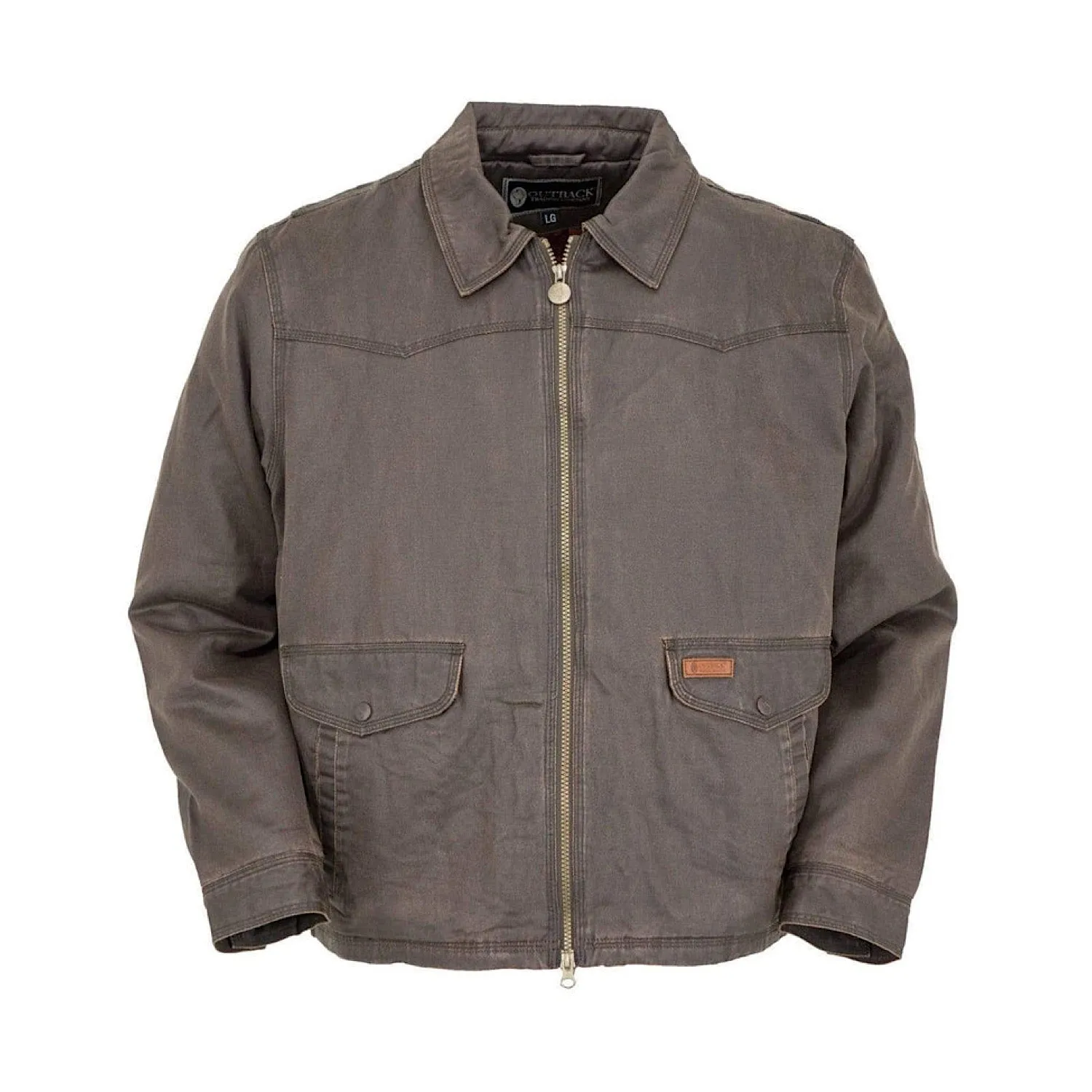 Outback Trading Mens Landsman Jacket Brown