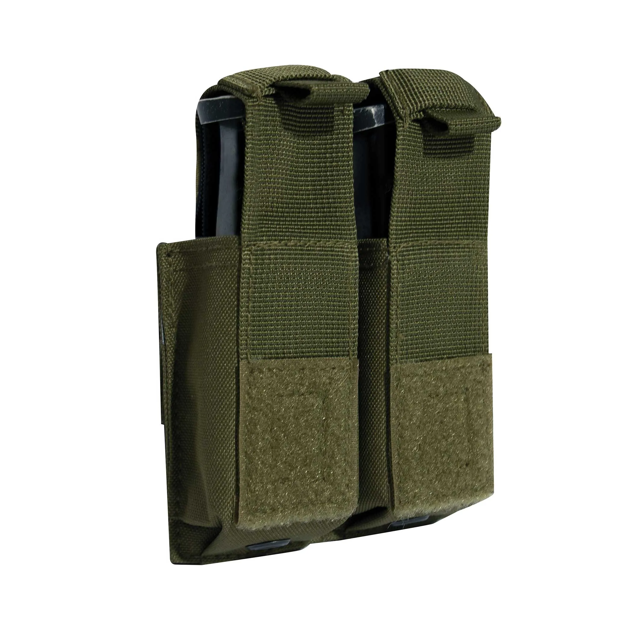 Rothco MOLLE Double Pistol Mag Pouch With Insert