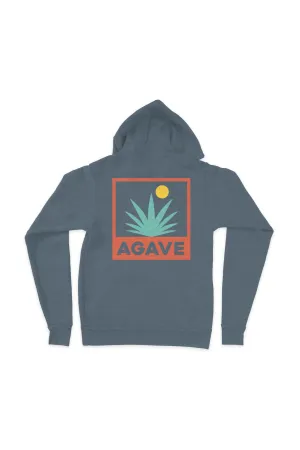 Sendero Provisions Retroscape Hoodie Agave in Athletic Slate