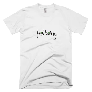 telberry Signature Logo Black Tee