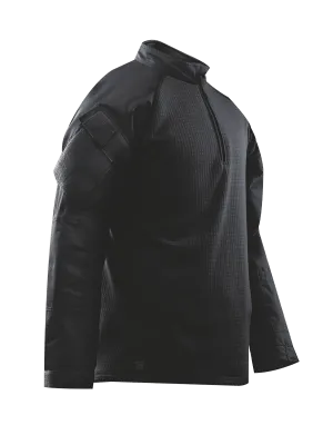 *T.R.U.® 1/4 ZIP COLD WEATHER COMBAT SHIRT- Black (2588)