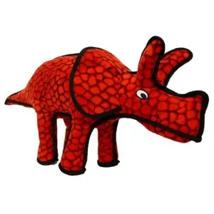 VIP Tuffy's Dinosaur Series Triceratops Dog Toy