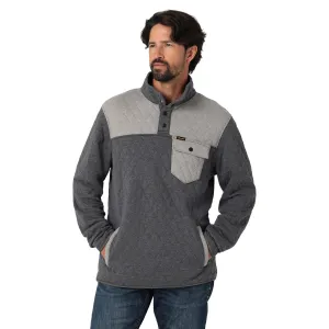 Wrangler | 1/4 Snap Grey Pullover